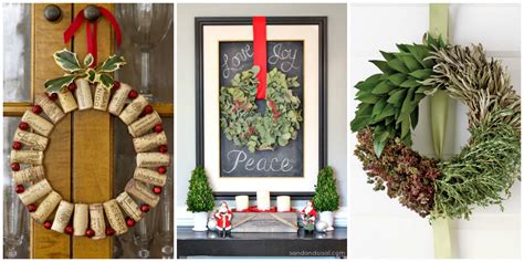Just purchase a clear long straight vase, print a black and white picture in vellum paper, wrap the your scrabble tiles can still be put to good use thanks to the idea of having tiles stick together on a. 50+ DIY Christmas Wreath Ideas - How To Make Holiday ...
