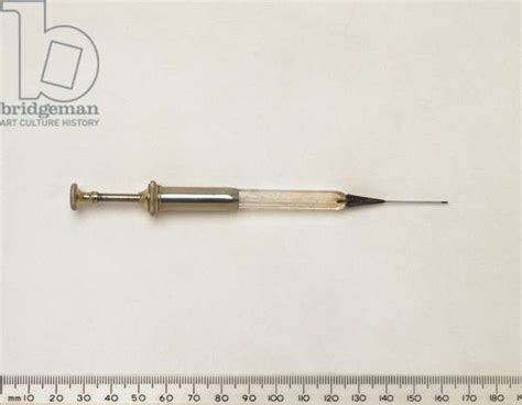 Drug Delivery Systems Syringes Hypodermic Syringe English C 1860 By