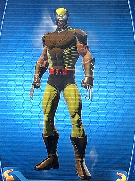 Here Is My Custom Brown Suit Wolverine And Golden Age Earth 2 Jsa