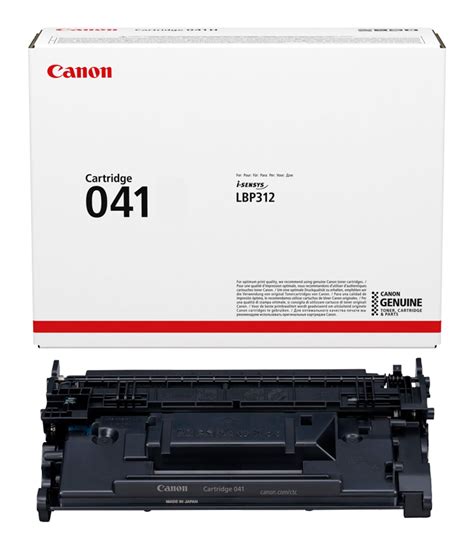 Canon Crg 041 Black Toner Cartridge 10k For I Sensys Lbp312 Mf522 A