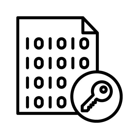 File Encryption Icon 2206214 Vector Art At Vecteezy