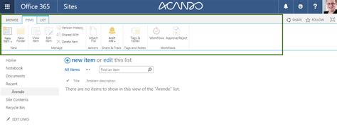 Edit the top menu, footer menu, or the hub site navigation bar that appears on all sites associated with a hub site. Three reasons not to hide the SharePoint ribbon « Hannah's ...