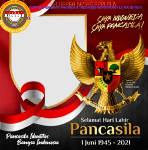 Bingkai Foto Hari Lahir Pancasila Png Twibbon Hari Lahir Sexiz Pix