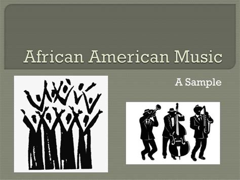 Ppt African American Music Powerpoint Presentation Id