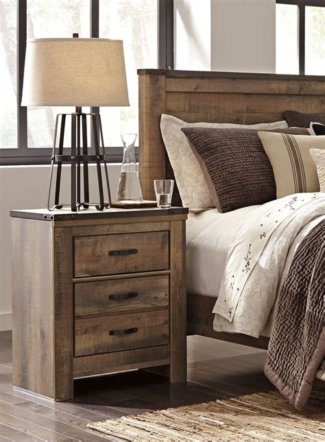 Signature Design By Ashley® Trinell Rustic Brown Nightstand Pruitts