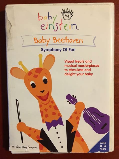 Baby Einstein Baby Beethoven Symphony Of Fun Dvd Disney Ages 0 3