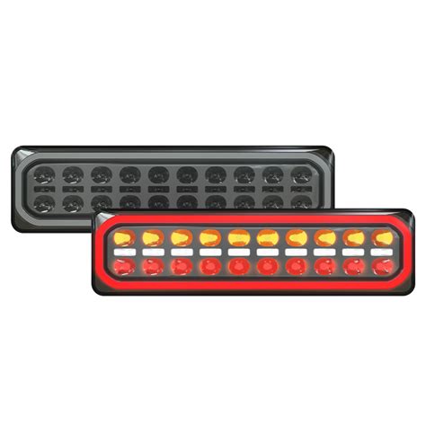 3855 Series Csb Stealth Monochrome Led Tail Lights Pair Led Autolamps