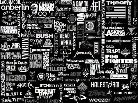 Band Logo Wallpaper 2 By Deviantnightmare118 On Deviantart