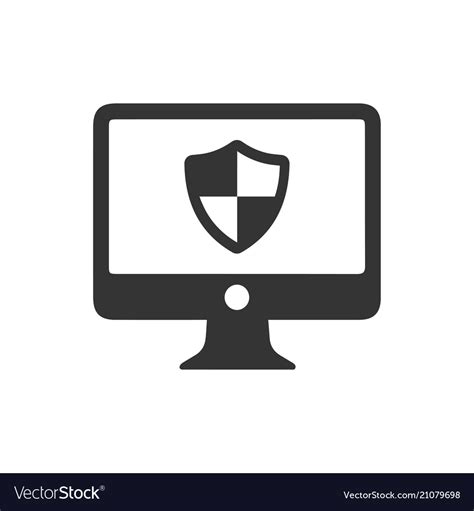 Cyber Security Icon Royalty Free Vector Image Vectorstock