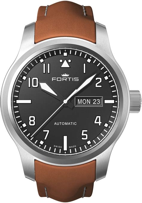 Fortis Watch Aviatis Aeromaster Steel 655.10.10 L.08 Watch