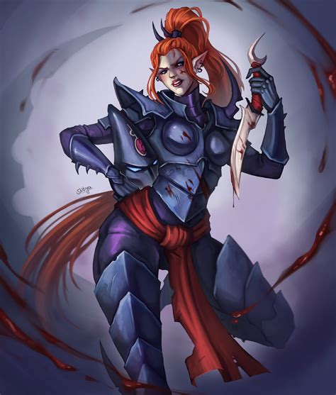 Artstation Female Dark Eldar Kabalite Warrior
