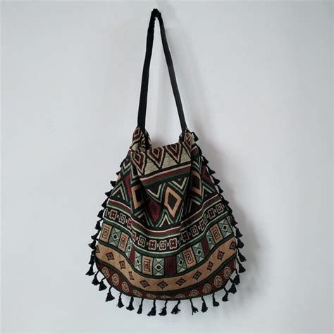 New Vintage Bohemian Fringe Shoulder Bag Women Tassel Boho Hippie Gypsy