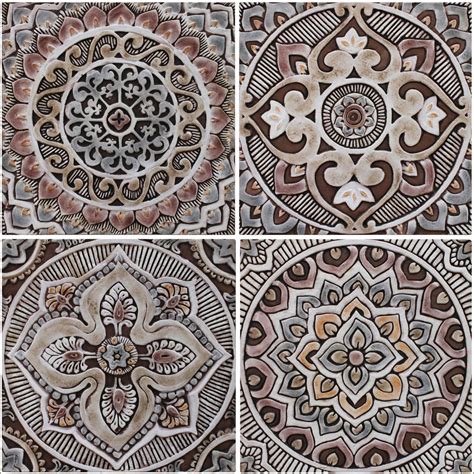 Ceramic Tile Murals For Kitchen Backsplash