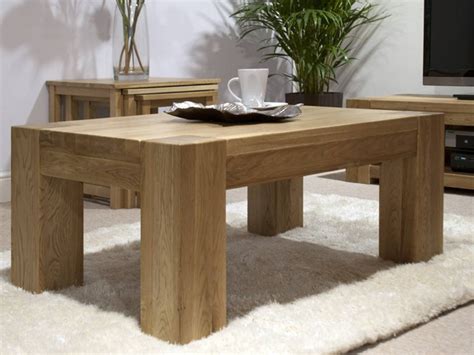 All handmade solid wood furniture with careful and considerate attention to details. 30 The Best Chunky Wood Coffee Tables