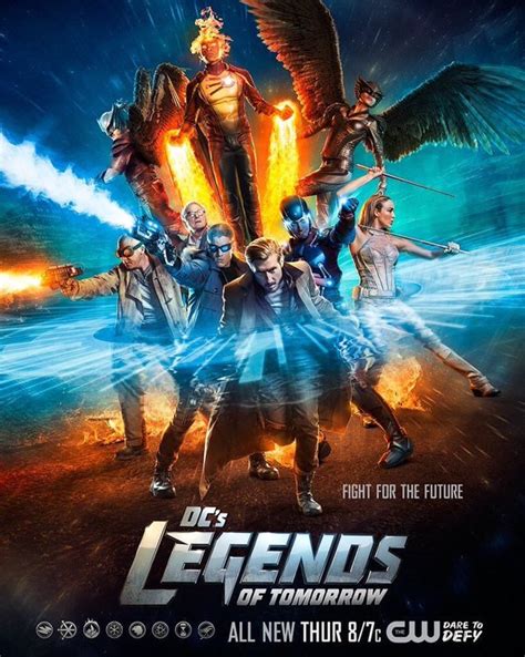 The Cw Releases New Legends Of Tomorrow Poster Art Dclegendstv