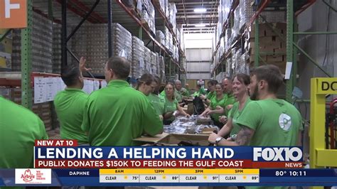 The proceeds would then be donated to the edmonds food bank. Local food bank gets big donation from Publix - YouTube