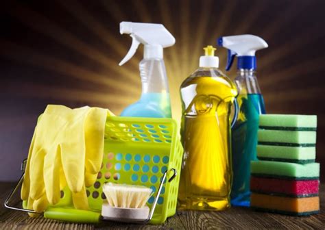 Cleaning Supplies Stock Photo By ©janpietruszka 34183975