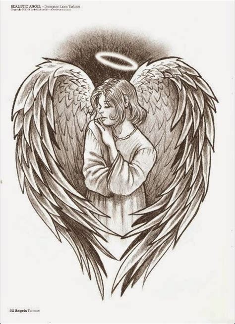522 520×718 Angel Drawing Angel Tattoo Designs Angel Tattoo