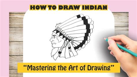 How To Draw Indian Native American Youtube