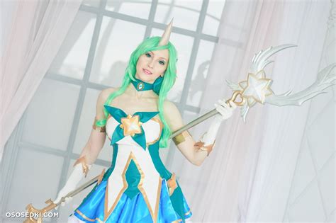 Soraka Star Guardian From League Of Legends Naked Cosplay Asian 14