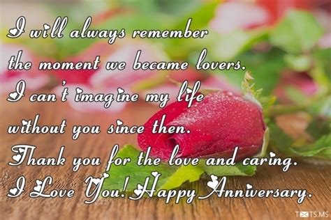 Anniversary Wishes For Boyfriend Messages Quotes And Pictures