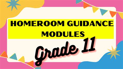 Homeroom Guidance Grade 11 Fourth Quarter