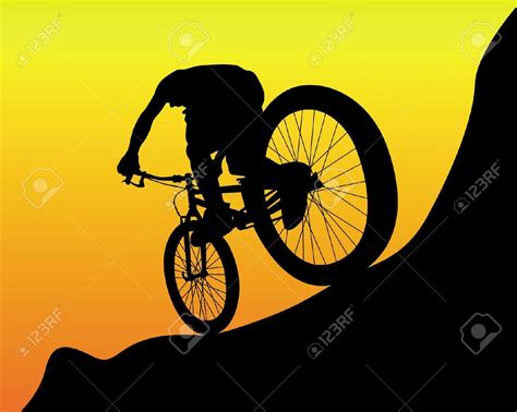 Mountain Bike Cliparts Stock Vector And Royalty Free Mountain