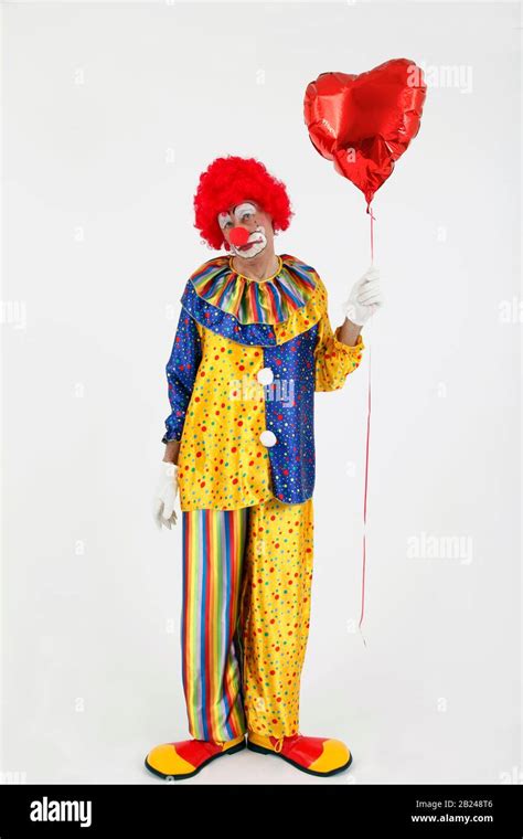 Clown With Heart Hi Res Stock Photography And Images Alamy