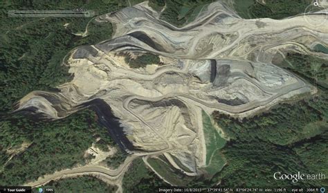 Mountaintop Removal Coal Mining From 2009 And 2013 Appalachian Voices