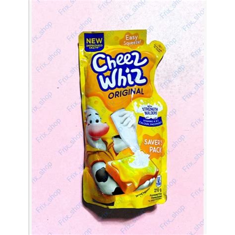 Cheez Whiz Original 210g Shopee Philippines