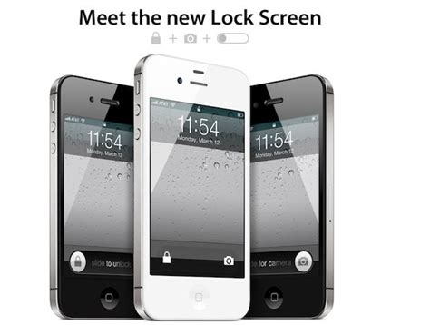 This Press And Slide Concept Reimagines What The Iphone Lockscreen Should