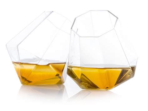 Diamond Shaped Whiskey Glasses Set 2 By Thumbs Up Barnes And Noble®