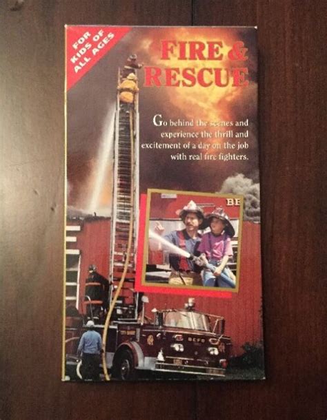 Fire Rescue Vhs Ebay