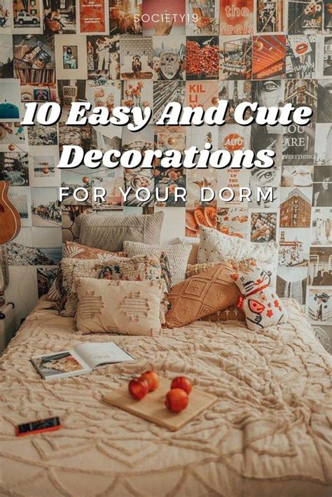 10 Easy And Cute Decorations For Your Dorm Society19 Small Dorm Room Dorm Decorate Your Room