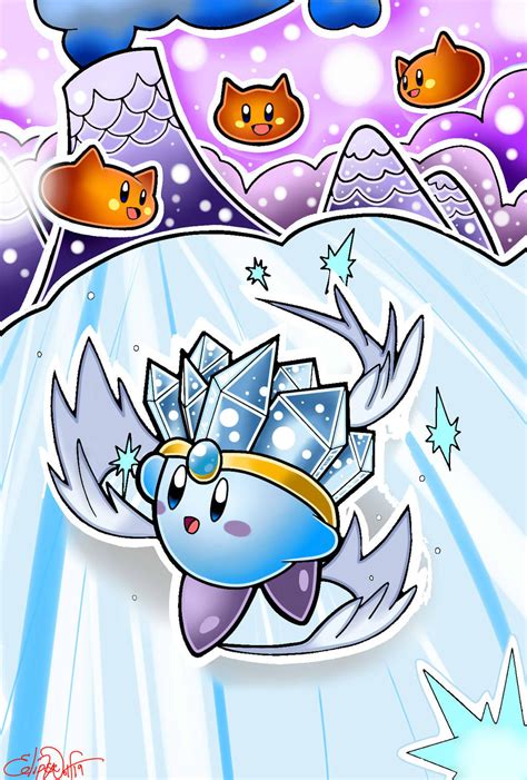 Ice Kirby By Neoncelestia20 On Deviantart