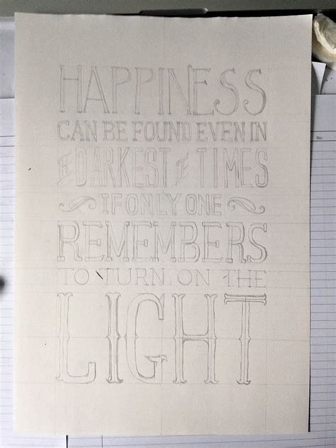 Handwritten Typographic Poster On Behance