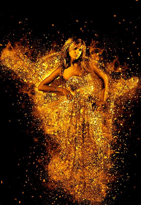 720x1280 Wallpaper Woman In Gold Dress Illustration Peakpx