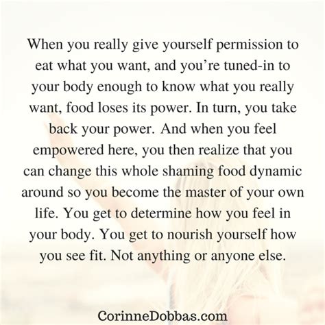 Youre Allowed To Eat Whatever You Want “just Because” Corinne Dobbas Ms Rd Nutrition And Body