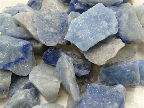 Raw Small Blue Quartz Aventurine Raw Quartz Rocks Gems By Mail