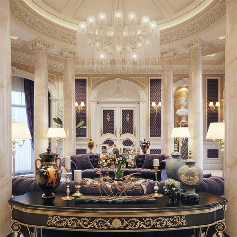 Luxury Mansion Interior Qatar — Taher Design Studio