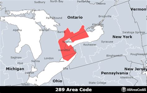 289 Area Code Location Map Time Zone And Phone Lookup