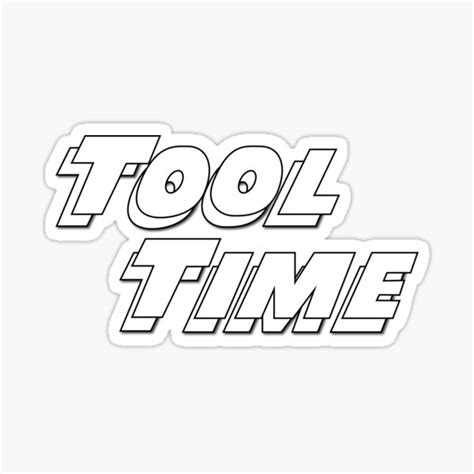 Home Improvement Tool Time Sticker For Sale By Sportify Redbubble