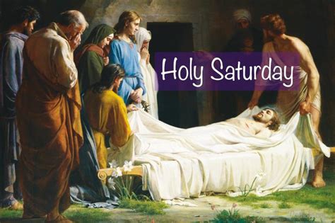 Living Lent Holy Saturday Socials Catholic Online