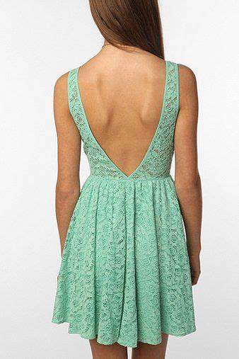 Pins And Needles Backless Lace Dress Backless Lace Dress Urban Dresses Fashion