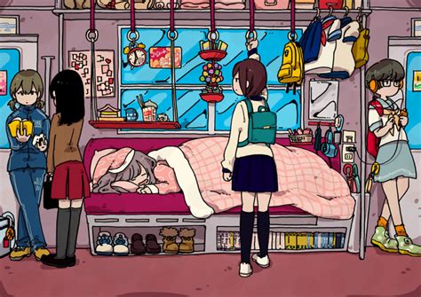 High School Female Only Train Anime Gallery Tokyo Otaku Mode Tom Shop Figures And Merch