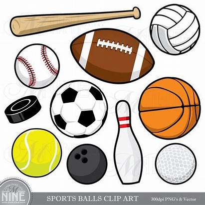 Sports Balls Clipart Clip Ball Sport Items