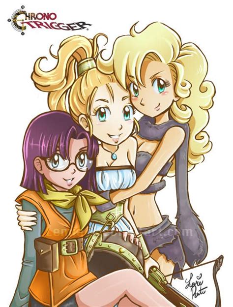 The Girls Of Chrono Trigger By Lemiacrescent Chrono Trigger Chrono Anime Book