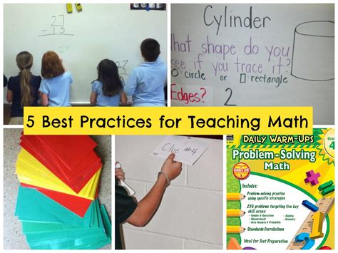 5 Best Practices For Teaching Math Teacher Created Tips