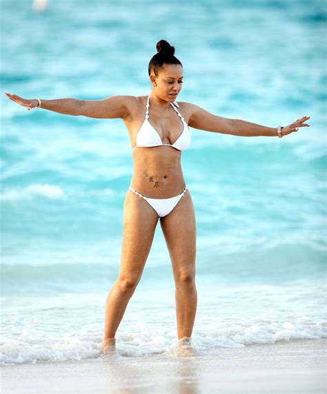 Sexy Spice Mel B Rocks A Teeny Bikini On The Beach