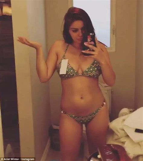 Ariel Winter Proudly Shows Off Her Bikini Bod After Defending Kim Amid Naked Selfie Backlash